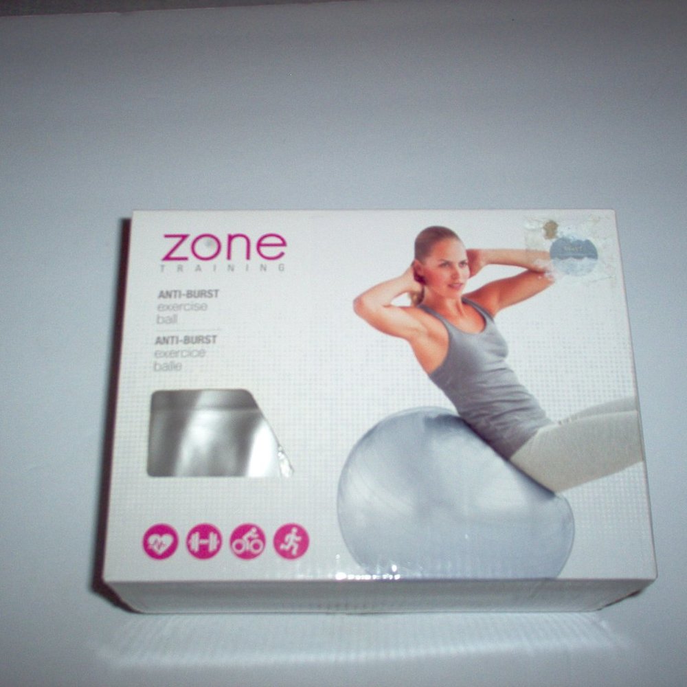 Zone Training exercise ball, new without tags